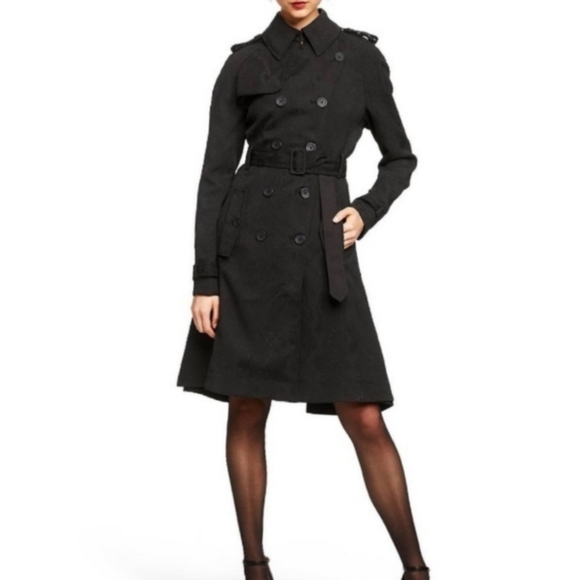 RARE Altuzarra for Target 20th Anniversary Trench Coat Snake Print Black S - Picture 2 of 14